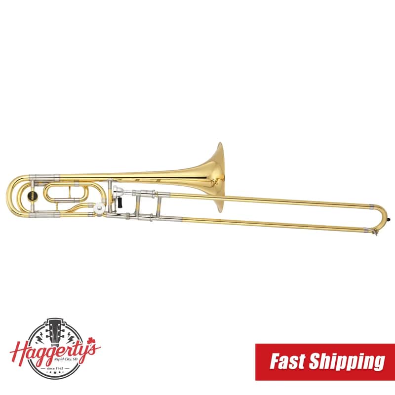 Yamaha YSL-882IIO Professional Xeno Series Trombone - Silver Plated image 1