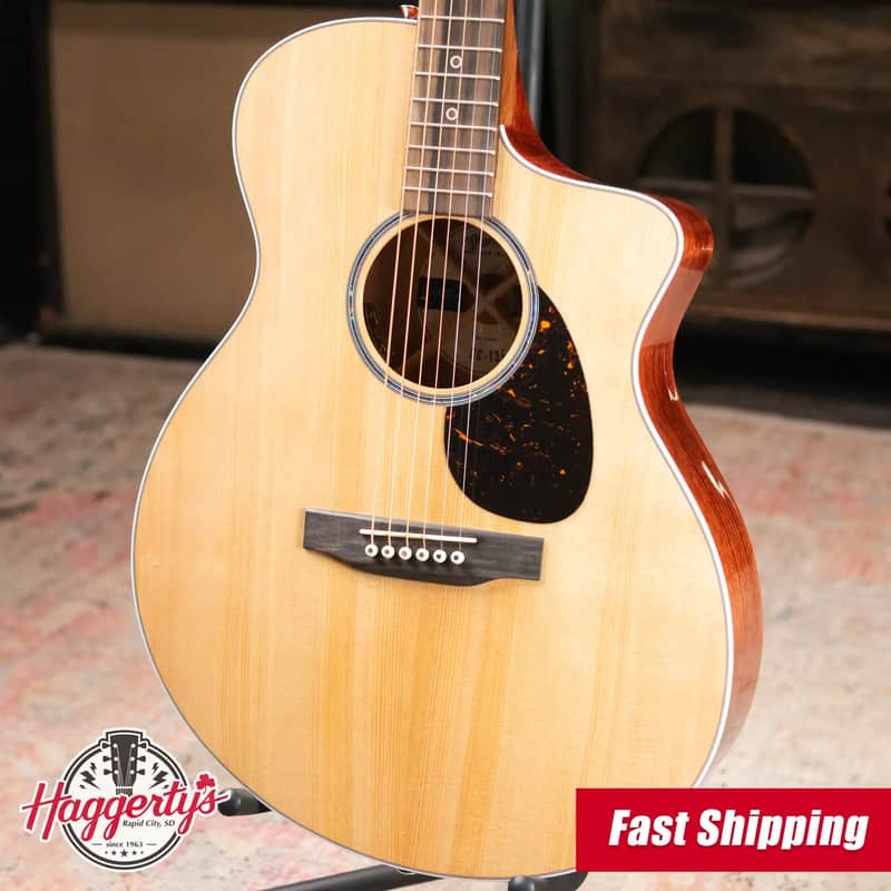 Martin SC-13E Modern Acoustic/Electric Guitar - Spruce/Koa with Gig Bag image 1