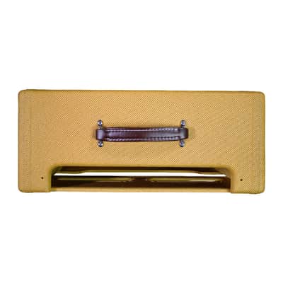 Mojotone Fender Tweed Super Style 2x10 Combo Guitar Amp Cabinet With Lacquered Tweed Finish image 3