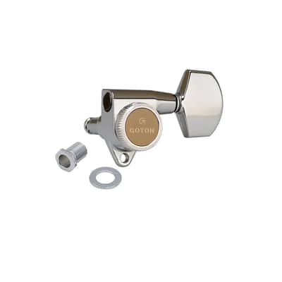 SG301 Magnum Lock 3 Aside Traditional Tuners 18:1 Gear Ratio-Black Chrome (Cosmo) image 2