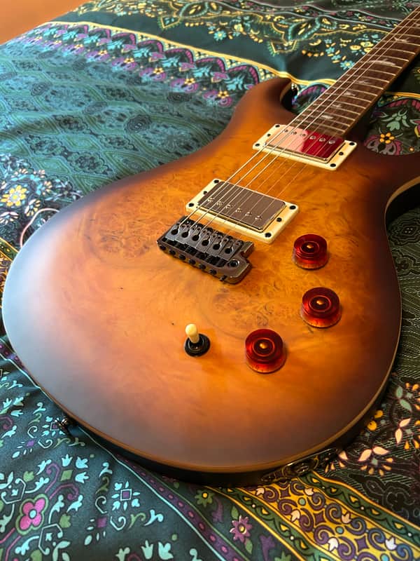 PRS SE DGT David Grissom Tremolo Signature Laurel Burl Limited Edition