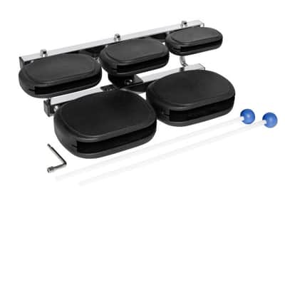Stagg Synthetic 5-piece Temple Block Set - Durable Polypropylene With Carbon Fiber image 2
