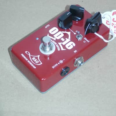 HAO OD-16 Omega Drive Sixteen overdrive guitar effect pedal used image 3
