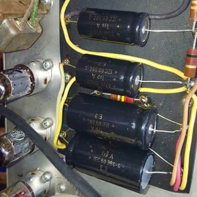 Vintage 1972 Fender Super Six (Twin) Reverb Amp Head With Original Footswitch and Mojotone Head image 13