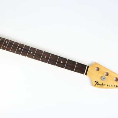 1977-1978 Vintage Fender Mustang Bass Neck Rosewood Fretboard 1970s USA image 1