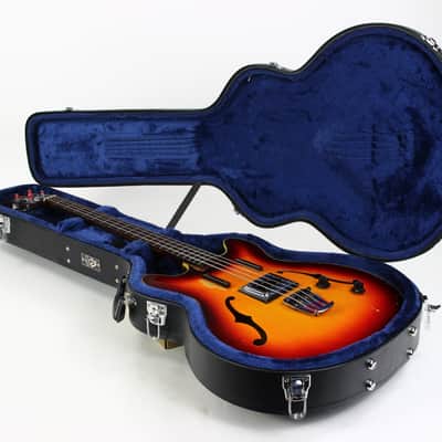 1965 Guild Starfire Bass Sunburst Hagstrom Bi-Sonic Pickup, Sounds Great! image 2