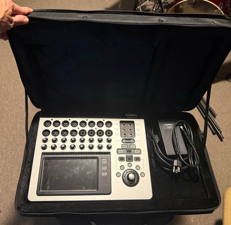 QSC TouchMix-16 Touch Screen Compact Digital Mixer 2010s - Silver image 1
