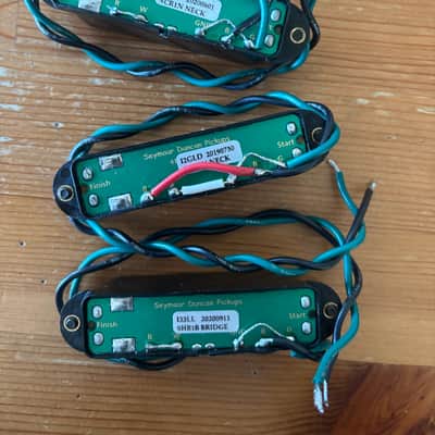Seymour Duncan Strat Rail Pickup Set – Cool Rails / Vintage Rails / Hot Rails guitar pickups image 2