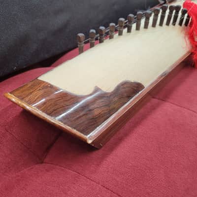 Vietnamese zither đàn tranh with Case - Wooden image 8