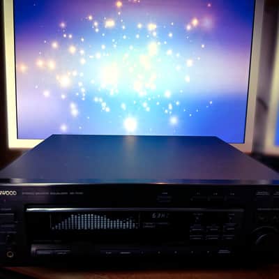Kenwood GE-7030 1991 Black Vintage Stereo Digital Equalizer image 3