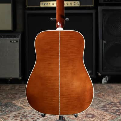 Gibson Dove Anniversary Limited Edition Acoustic/Electric Guitar - Cremona Burst with Hardshell Case image 9