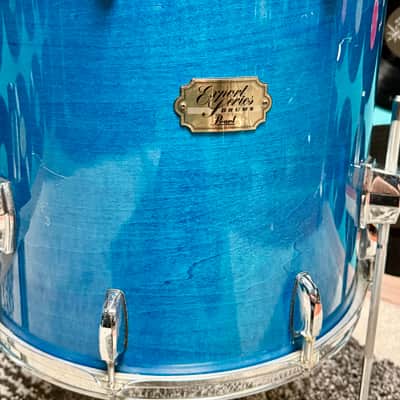 Pearl Export Select 16x16 Floor Tom — Teal Mist — Late 1990s image 2