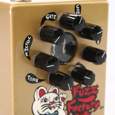 Zvex Fuzz Factory 7 Limited Gold Edition Fuzz Guitar Effects Pedal #50320 image 8