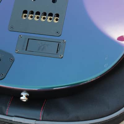 2015 Ernie Ball Music Man JP6 John Petrucci Signature Mystic Dream Guitar Fully Loaded Piezo image 13