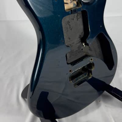 Yamaha SE312M Electric Guitar Body 1990’s - Cobalt Blue Sparkle image 2