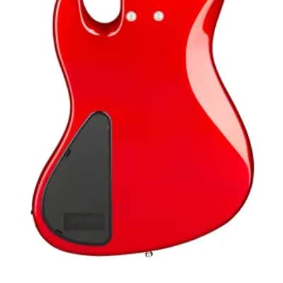 Sadowsky MetroExpress 21-Fret Hybrid P/J Bass, Roasted Maple Fingerboard, 5-String - Solid Candy Apple Red Metallic High Polish image 3