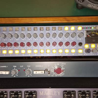 AMS Neve 8816 16-Channel Summing Mixer 2010s - Blue image 3