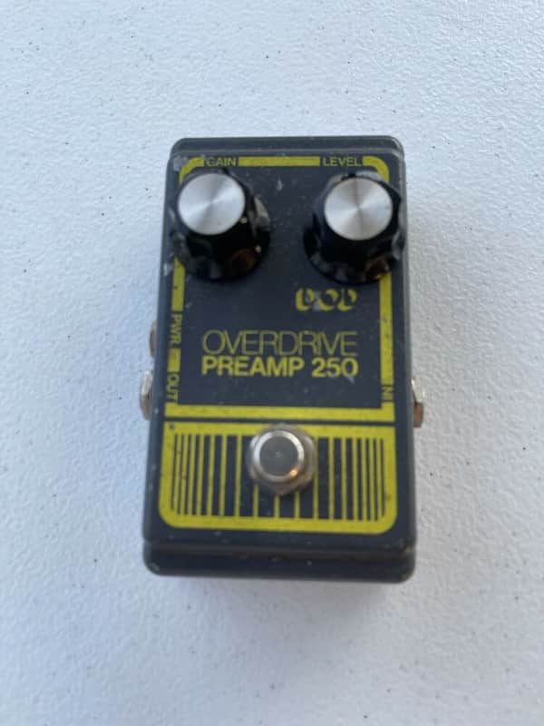 DOD Overdrive Preamp 250 Vintage 1970s | Reverb