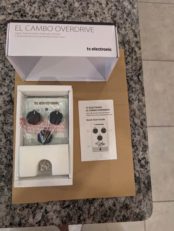 TC Electronic El Mocambo / El Cambo Overdrive 2019 - Present - Silver image 1
