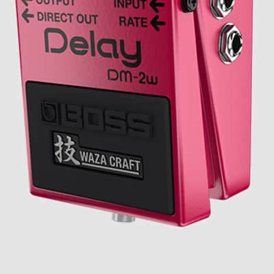 Boss DM-2W Delay Waza Craft (2025) - Pink image 3