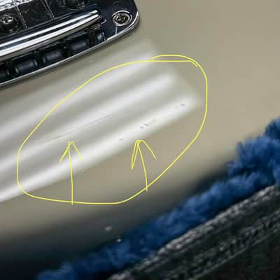 Fender Johnny Marr Jaguar Olympic White Rosewood Fingerboard SCRATCH & DENT image 11
