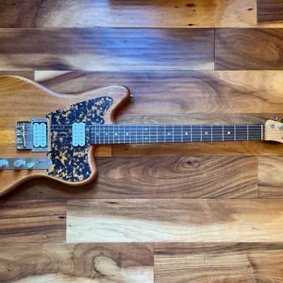 Custom Built Jazzcaster / Telemaster Offset - Natural - Warmoth / Musikraft / Lindy Fralin Pure PAF image 1