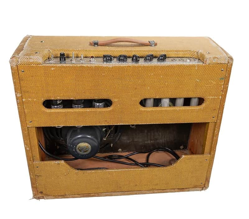 Fender Twin 5D8-A Narrow Panel 25-Watt 2x12" Guitar Combo 1955 image 2