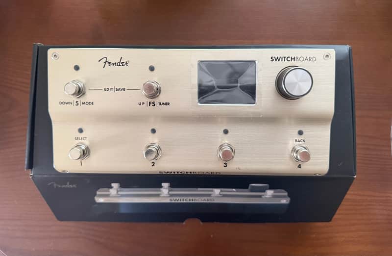 Fender Switchboard Effects Operator 2024 - Present - Gold image 1