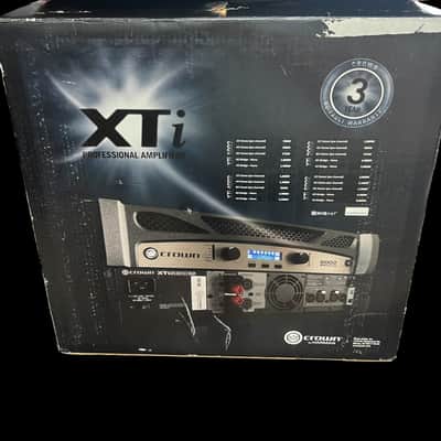 Crown XTI 6002 2-Channel 1200w Power Amplifier 2010s - Silver image 2