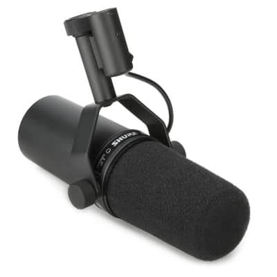 Shure SM7B Cardioid Dynamic Microphone 2001 - Present - Black image 1
