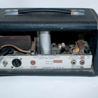 Fender Bassman SP3100 1969/70 Rare Oddball Solid State Amp Head image 4