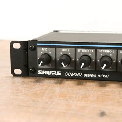 Shure SCM262 Stereo Microphone Mixer CG013PS image 3
