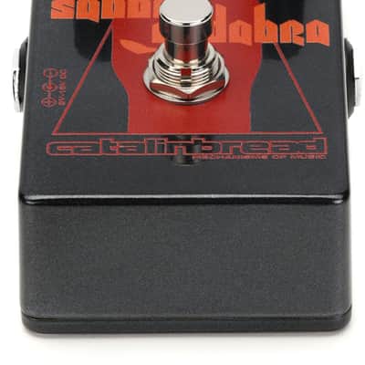 Catalinbread Sabbra Cadabra Boost Overdrive Guitar Effects Pedal imagen 4