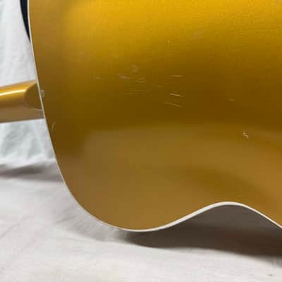 Kay K130 K-130 Archtop Guitar with Chipboard Case 1950s - Gold / Goldtop image 13