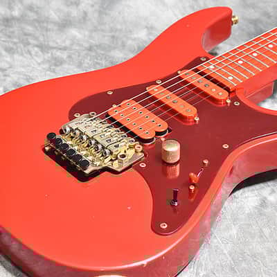 Fernandes LA-115KK L'Arc-en-Ciel Ken Signature Model Red | Reverb