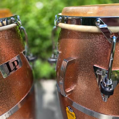 Latin Percussion LP259-1MC Martin Cohen Limited Edition 11 3/4 Conga, Champagne Sparkle Finish image 11