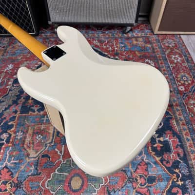 Fender '62 Reissue Jazz Bass JB-62 Vintage Series Olympic White - 2005 CIJ image 16