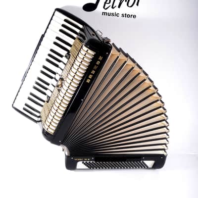 Immagine Top German Made LMM Accordion Hohner Verdi III N - 120 bass, 10 reg./Master switch+Original Hard Case & Brand New Leather Shoulder Straps ~ VIDEOS - 13