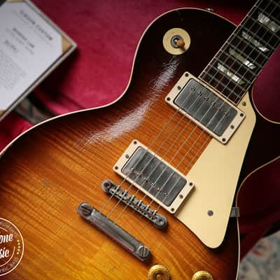 2020 Gibson Custom Shop 59' Les Paul Ultra Heavy Aged Murphy Lab Kindred Burst image 7
