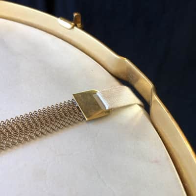 Ludwig 14″x 4″ William S. Hart Jr. Gold Snare. The “Holy Grail” Of All Vintage Drums 1925 - Gold Plated, Brass Shelled image 6