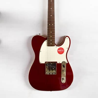 Squier Custom Esquire - Candy Apple Red image 9