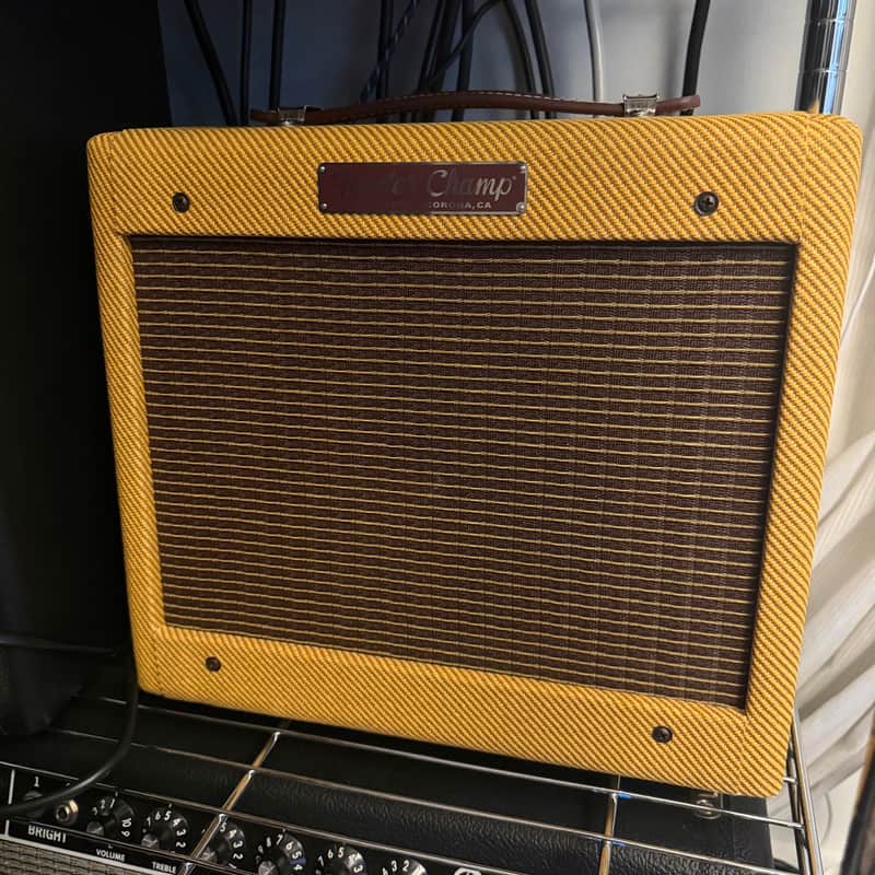 Fender '57 Custom Champ 2-Channel 5-Watt 1x8" Guitar Combo 2016 - Present - Lacquered Tweed Bild 1