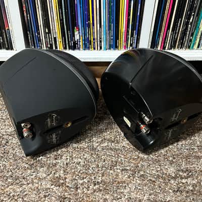 Mirage OmniPolar OmniSat 1PB-1 Compact Satellite Speaker Pair Black TESTED ✅ image 11