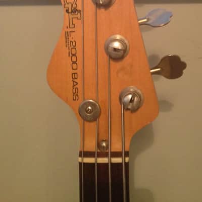 Left Handed 1996 G&L L2000 Bass Emerald USA image 3