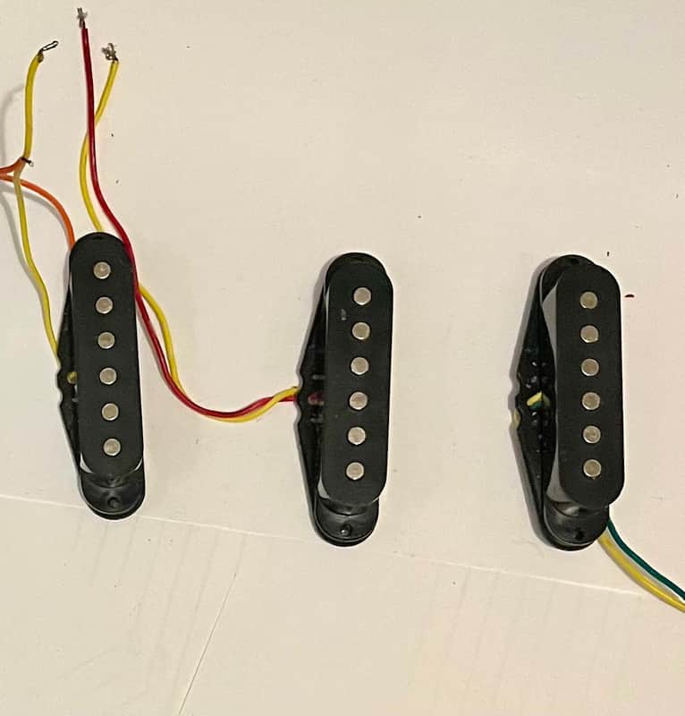 Stratocaster-style pickup set, three single-coils image 1