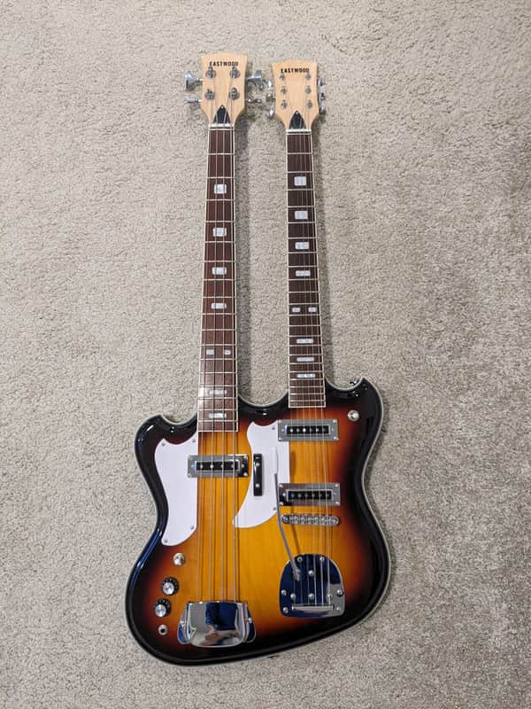 Eastwood Doubleneck 4/6 LH Sunburst image 1