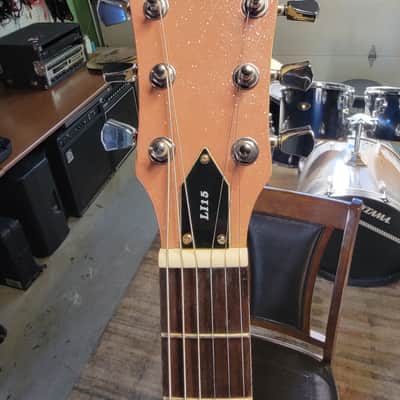 Refurbished and Modified Washburn Lyon LI15 2010 - Metallic Pink image 5