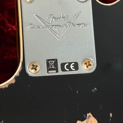 Fender Telecaster Custom shop 60s 2025 - Heavy Relic Black image 5