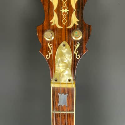 Ventura 5-String Resonator Banjo MIJ Japan c. 1970s w/ Hard Case image 3