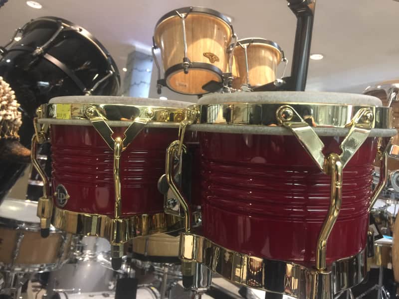 Latin Percussion M201-RW Matador Series Wood Bongos image 1